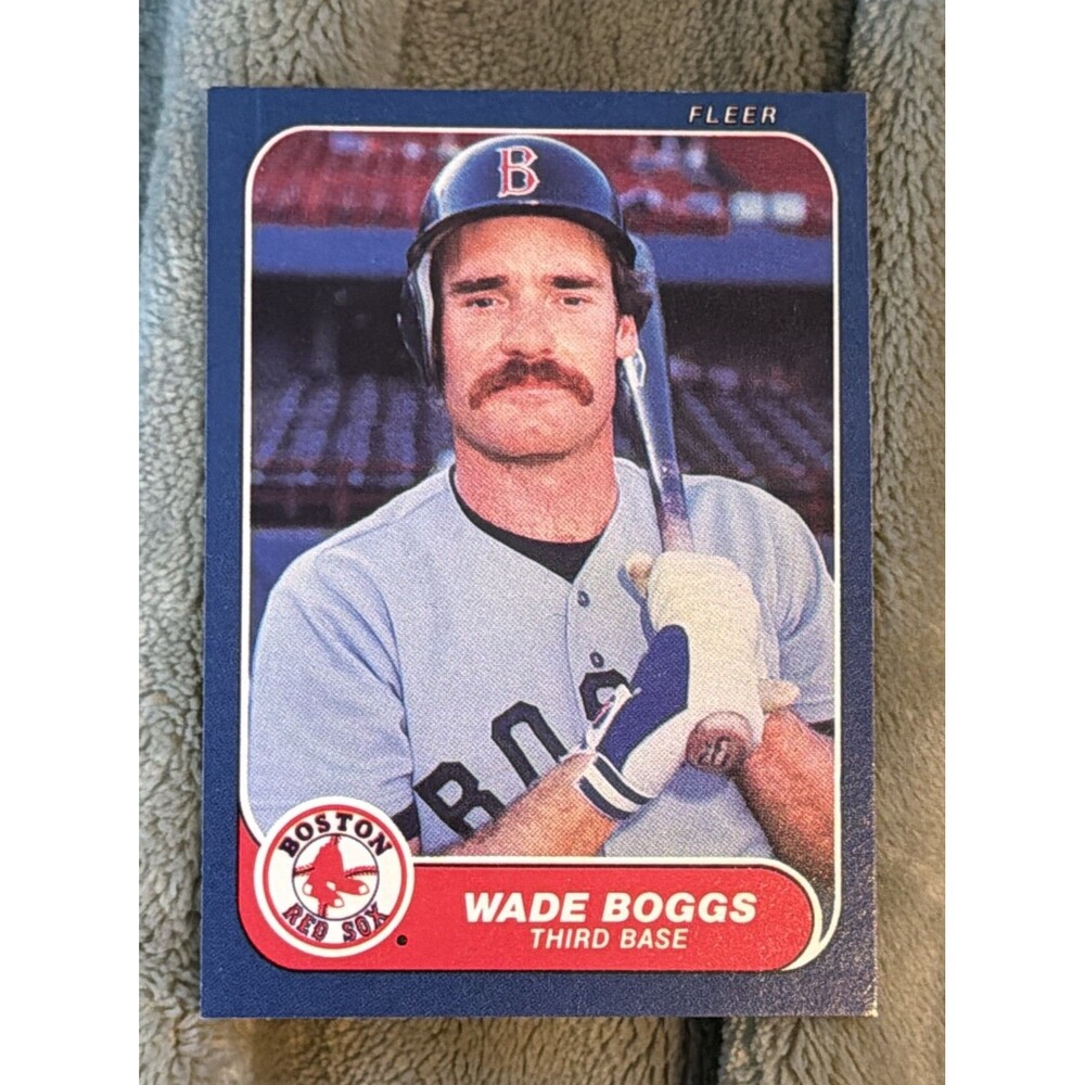 1986 Fleer - Wade Boggs #341